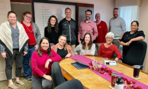 St. John Associates staff selected over a dozen charities to support for Valentine's Day